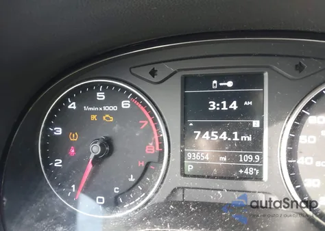 2015 Audi A3 2.0T Premium z USA, uszkodzony, nr VIN WAUBFGFF5F1130545